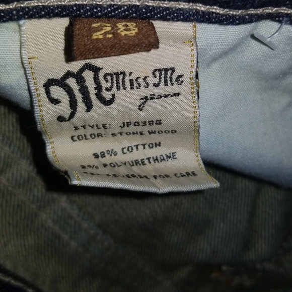 MISS ME Bootcut JP4384 Dark Wash - Picture 4 of 8